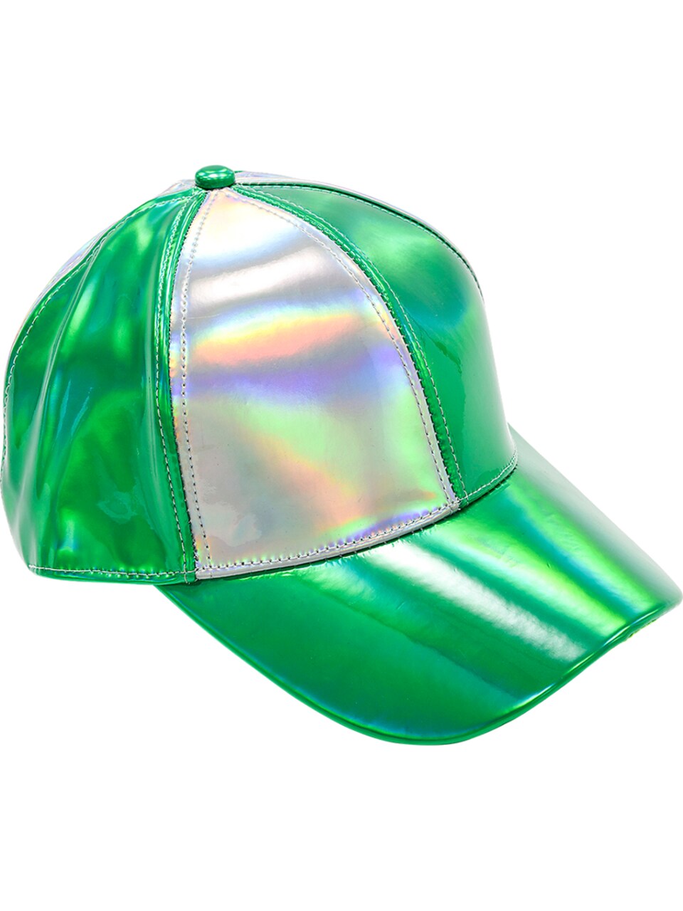 Adults Saint Patrick's Day Irish Iridescent Basbeall Hat Costume Accessory